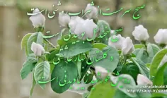 صبح، سرمست از شراب روشنی است