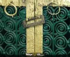 درب خانه خانوم فاطمه زهرا س. مدینه منوره داخل مسجد النبی 