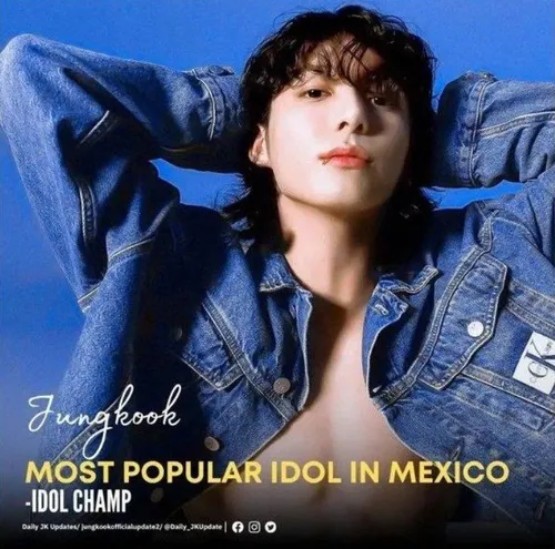 جونگکوک در Idolchamp با کسب 348هزار رای رتبه ی اول رو در 