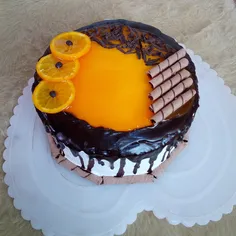 #کیک_تولد_گوگولی_ساراپز😍🙊😜🍊🍰