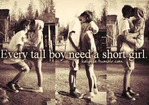 هر پسر قد بلندی یه دختر قد کوتاه میخواد