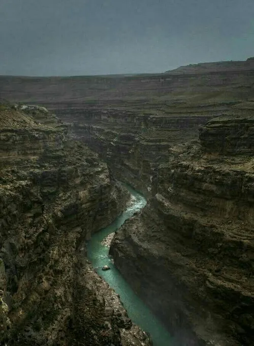 دره و رودخانه زیبای هلیل رود جیرفت