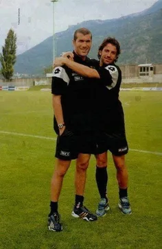 Zidane e Del Piero