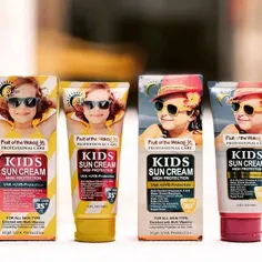 ضد آفتاب کودک ☀️میدونید که باید حواسمون به پوست جیگرگوشه 