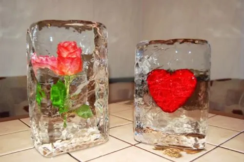 قالبهای یخ تزیینی برای یخچال عروس