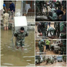 باز هم زنده باد #ارتش که بدون تبلیغات نمایشی و بی منت به 
