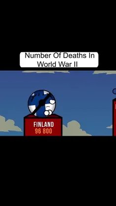تعداد کشته های کشورها در جنگ جهانی دوم 👊