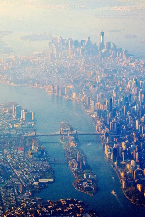 New York Manhattan from the sky