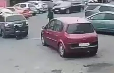 راننده چقدر احمق بود رفت وسطشون