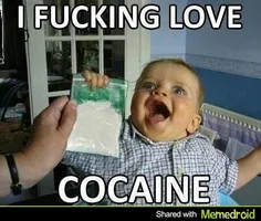 کوکائین داد به بچه