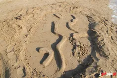 ساحل شنی بندر گناوه در نوروز لایک کن