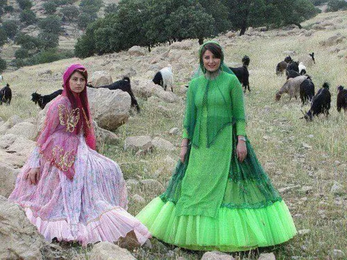دختران آریایی نور آباد ممسنی معروف به شیرزنان کوهستان - ا