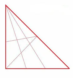 #معما و #سرگرمی تو این تصویر چند تا مثلثه ؟!