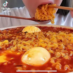 ★نودل کره‌ای خوردی؟🍜🧋