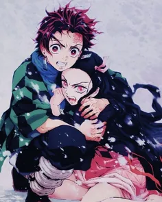 #Demon_slayer🌖 🌱  #kimetsu_no_yaiba👺 💥  #Tanjiro🌾  #Nezuk