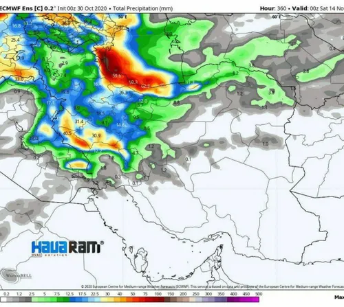 🔺 خبر خوش برای مشتاقان برف و باران