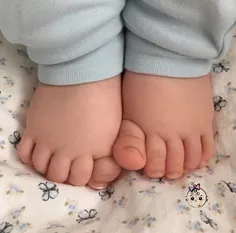 #baby#sweet baby#attractive baby#lovely baby#foot#finger