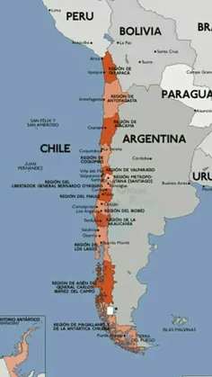 میگن ‏تو شیلی اگه افقی بخوابی پاهات میره تو آرژانتین😄