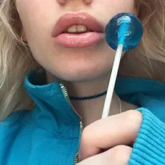 #sweet#girl#blue#lips#luxury