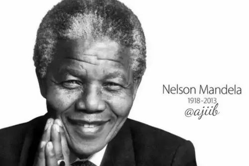 نلسون ماندلا مخالف آپارتاید در آفریقا بود، وی به خاطر فعا