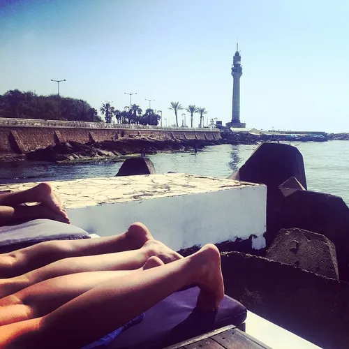 Beach legs, Beirut. Photo by Natalie Naccache @natnacphot