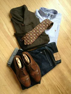 کفش و لباس مردانه