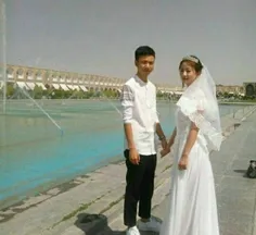 عروسی زوج چینی دراصفهان