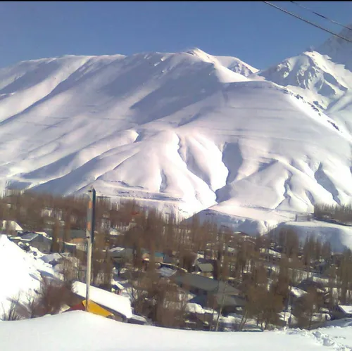 استان مازندران شهر آمل منطقه لاریجان از سمت آمل 1 کیلومتر