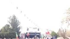 راهپیمایی باشکوه مردم در صبح شهادت #سردار_دلها