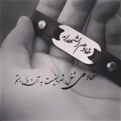 خادمی شغل شریفیست به آن دل بستم ...❤