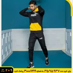 🏆ست هودی شلوار Puma مردانه مدل nomira