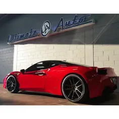 Ferrari 458 on a set of @alphaonewheels