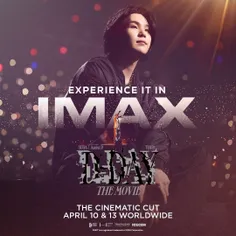 آپدیت توییتر رسمی بی‌تی‌اس با پوستر IMAX فیلم کنسرت SUGA│