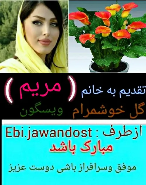 این هدیه های زیبا از طرف داداش جواندوست