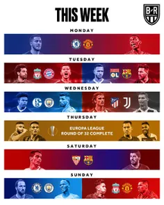 بازی های مهم این هفته اروپا