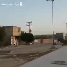 ترکیدن ترانس برق در شادگان استان خوزستان به دلیل فشار بال