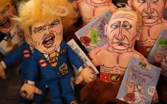 #عروسک ‌های ترامپ و پوتین در اسکاتلند