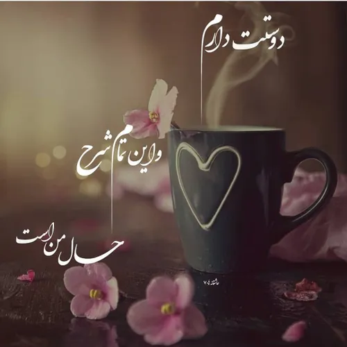 عکس نوشته عاشقانه آرامشم عشق همیشگیم عاشقانه دلم گرفته دل