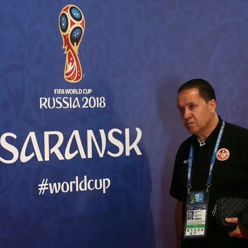 نبیل معلول سرمربی تیم ملی تونس در جام جهانی، به عنوان سرم