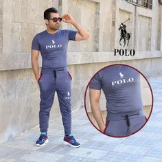 👕👖ست تیشرت شلوار مردانه POLO مدل 1848🧑🏻