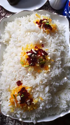 زرشک پلوی ،با برنج ایرانی😊