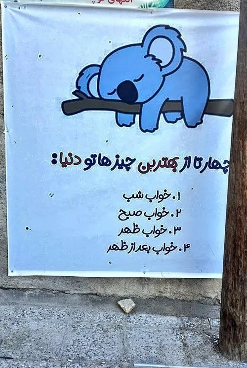 بنر نصب شده تو شیراز :