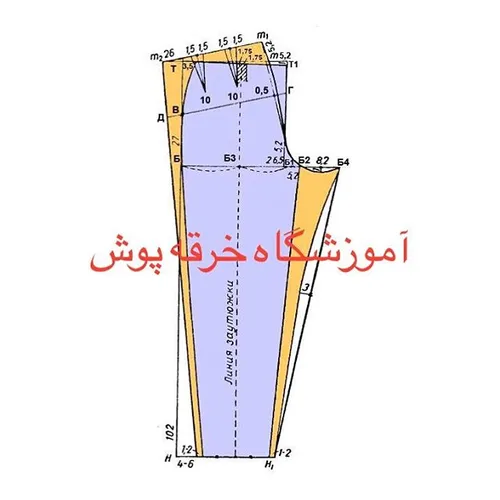 الگوی شلوار