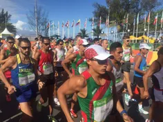 حمیدرضا زوروند، ورزشکار استقامت در مسابقات ٢٠ کیلومتری #ا