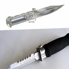 نوعی چاقو به نام WASP که تیغه آن هنگام ورود به بدن 400 گر
