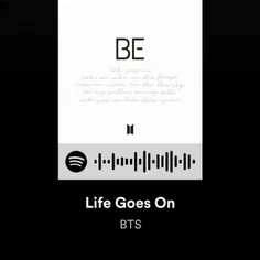 ❈←آهنگ "Life Goes On" به بیش از 460 میلیون استریم در اسپا