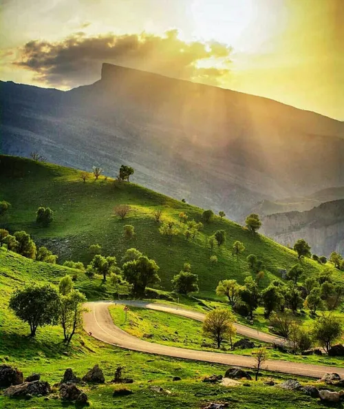 *♦️‏مسیر روستای گرزلنگر شهرستان دره شهر، ایلام*