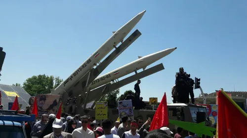 🔹 «ذوالفقار سپاه» در راهپیمایی روز قدس تهران