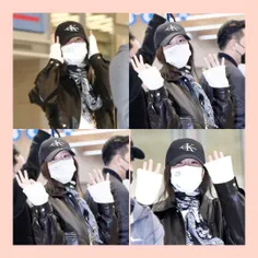 عکس های منتشر شده از جیسو در فرودگاه ICN کره جنوبی