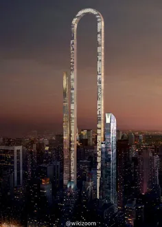 #طراحی بلندترین#برج دنیا به شکل U #طراحان در#نیویورک، برج